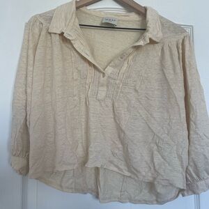 Women's Cream Top